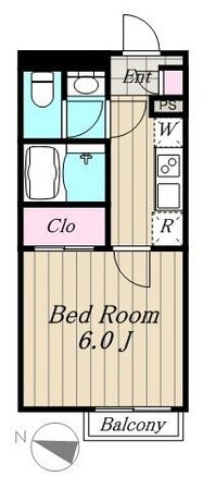 レオネクストサンライトハウスの物件間取画像